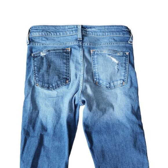 Pilcro & The Letterpress Jeans Size 28 Stet Distressed Skinny Jeans Anthro - Picture 6 of 10